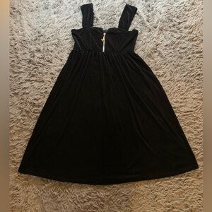 Disturbia Heartless Zip Front Midi Dress sz 8